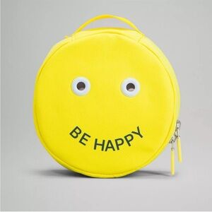 NWOT Lululemon Be Happy Daily Essentials Yellow Mini Pouch 1.5L